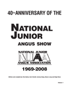 National Junior Angus Show Cover